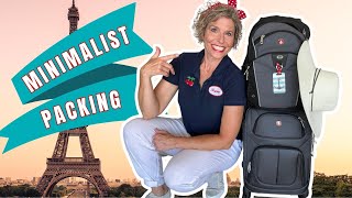 TAKE ONLY A CARRY-ON TO EUROPE! // Efficient Packing For International Travel