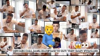 Nevaeh calls Blueface & ASK him to BUY they baby STROLLER🎪AFTER she CURSED him OUT😱👀🗣️📢🫃