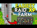 Easiest BEST Raid XP Farm For Minecraft Bedrock 1.20!