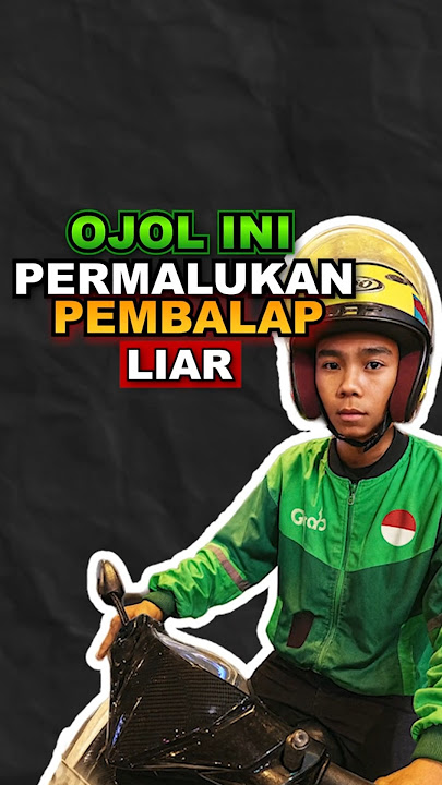 Aksi Ojol Salip Pembalap Liar di Start Lampu Merah, Semua Kaget!