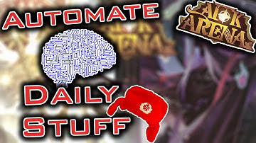 AFK ARENA - AUTOMATION OF YOUR DAILYS | Making Autoplay using Bluestacks Guide / Tutorial
