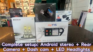 Hyundai Verna Android System, Dash Cam, Led Headlights, Mats, Curtains Konarks 9448517921