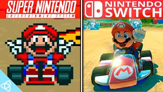 Mario Kart - SNES vs. Switch | Side by Side