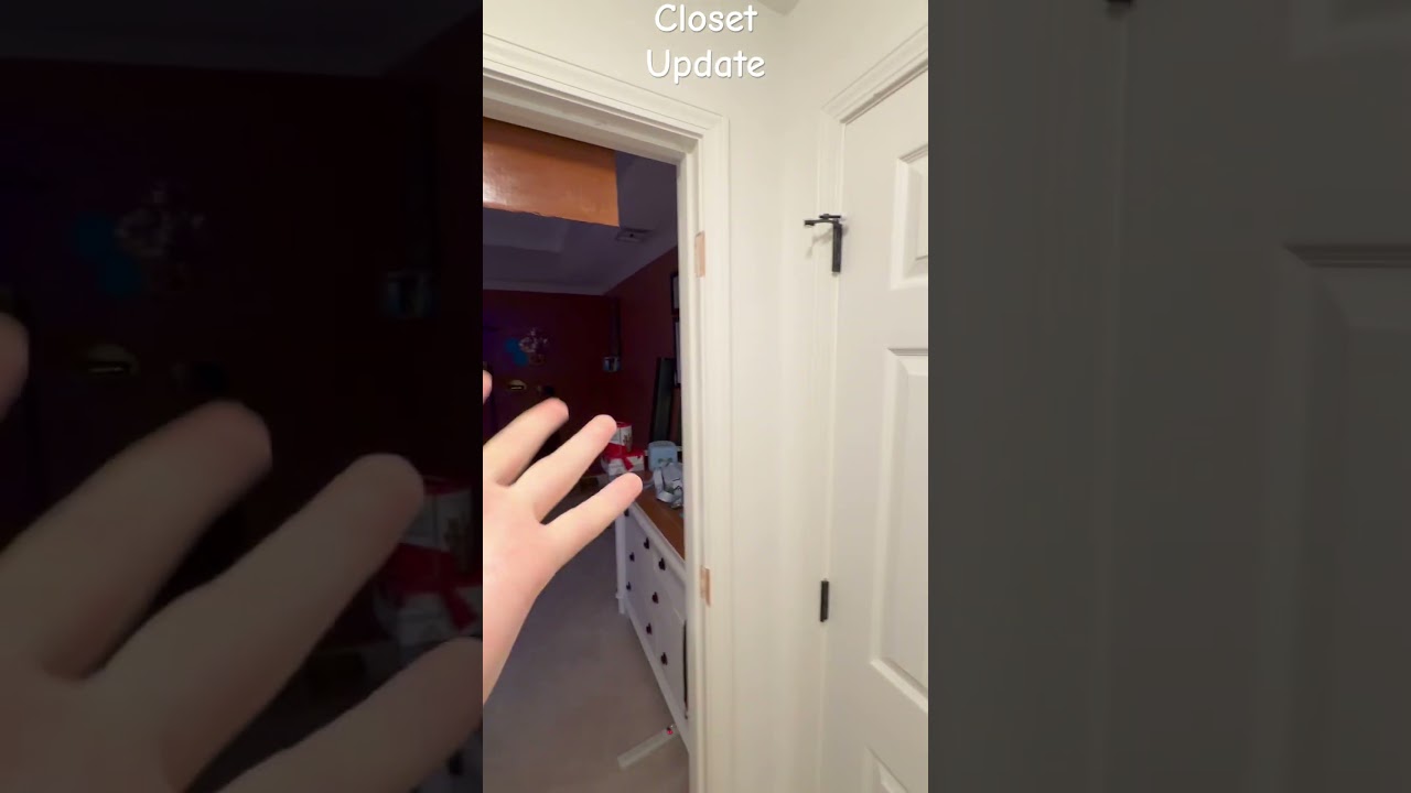 A smol update||#closet #renovation #fypシ
