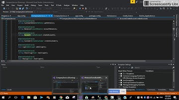 Insert Data Into Database by Invoking Wcf Service part 2