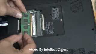 How To Upgrade RAM On Dell Inspiron Laptop? Video Demo by Intellect Digest