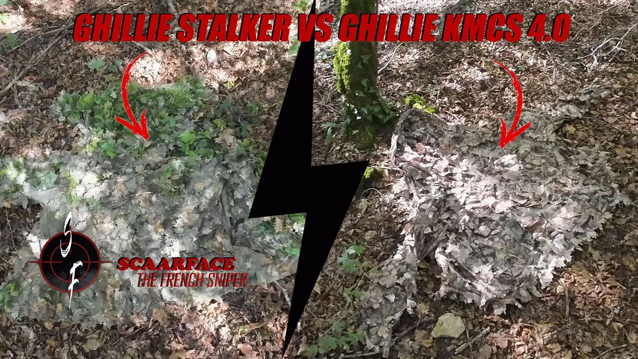 Je Compare La Ghillie KMCS 4.0 Et La Ghillie Stalker !!