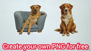 How to make your desired PNG for free in just 1 click?