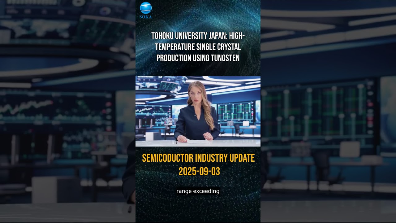 Tohoku University Japan: High-Temperature Single Crystal Production Using Tungsten