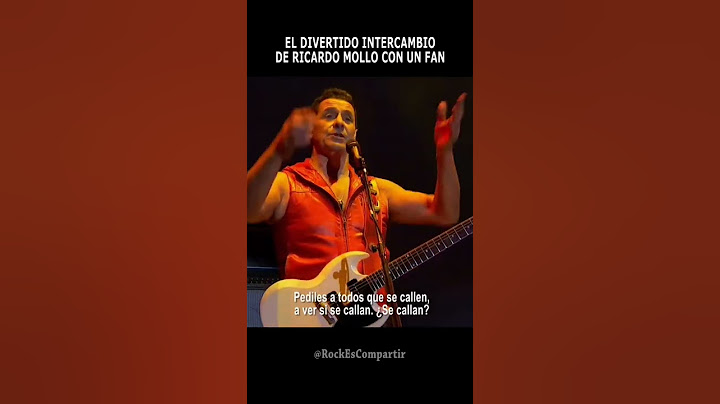 😂 El divertido cruce entre RICARDO MOLLO y un FAN en el QUILMES ROCK 2022