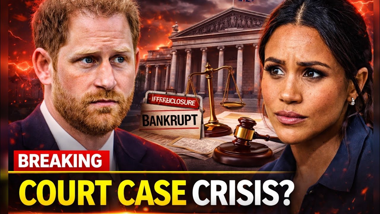 Harry Returns To UK as Court Case THREATENS to Bankrupt the Sussexes