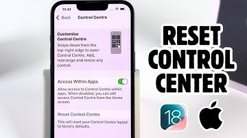 How to Reset Control Center on Your iOS 18 iPhone — Step-by-Step Guide