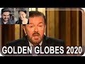 Americans React to Golden Globes 2020: Ricky Gervais