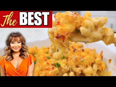 The BEST Baked Mac and Cheese Recipe You'll EVER Make!