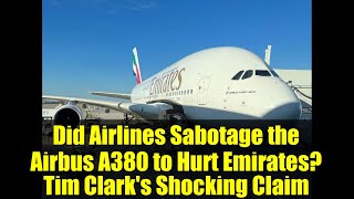 Did Airlines Sabotage The Airbus A380 To Hurt Emirates? Tim Clarks Shocking Claim