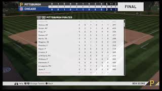 Thumbnail E:917 20-7-13- Box Score - Pittsburgh (58-32) Lose to Chicago (61-30) - 3-2- Super Joe Career