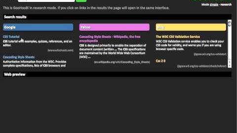 GooHooBi - A search interface that brings together Google, Yahoo and Bing in one YQL call