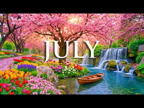 🌷 Late Spring in 8K | Flower-Filled Pathways, Fresh Colors & Gentle Garden Calm