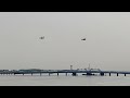 military planes taking off from JFK