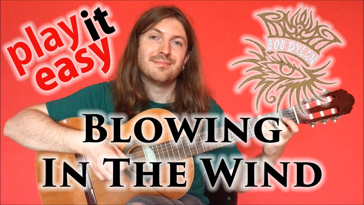 Blowing In The Wind - Bob Dylan guitar cover + tabs + notes