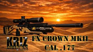 FX CROWN MKII cal 177 JSB Knockout VS JSB Monster