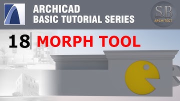 Archicad Basic Tutorial 18 - Morph Tool