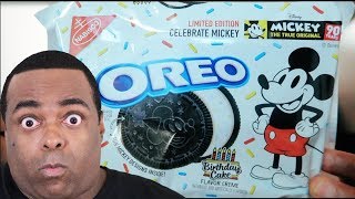 OMG! MICKEY MOUSE OREOS! [90 Years Limited Edition]