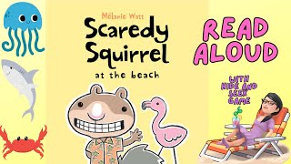 Scaredy Squirrel At The Beach Game Included Story Time For Kids