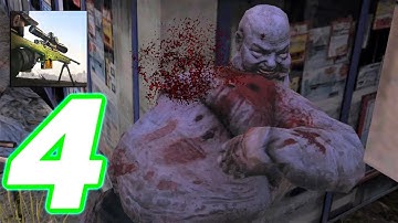 Sniper Zombies - Gameplay Walkthrough Part 4 - Boss Zombie (Android)