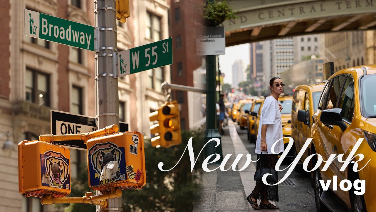 NOWY JORK 💛 VLOG muzeum MoMa, zwiedzanie miasta, najlepsze restauracje i nowojorskie vintage shopy