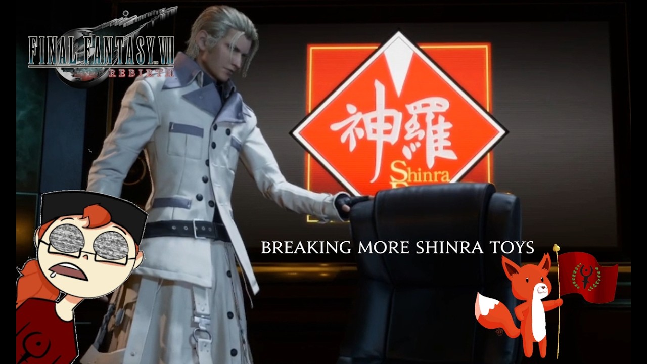 Final Fantasy 7 Rebirth Ep 29 Breaking More Shinra Toys - YouTube