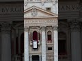 pope Leo in the Vatican delivering his first message after his election