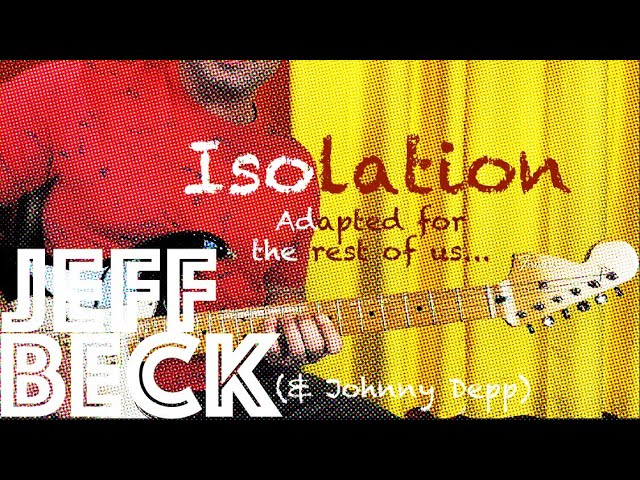 Guitar Lesson: How To Play Jeff Beck's Rendition of Isolation (adapted for normal people...) class=