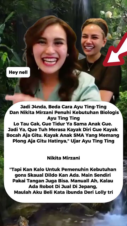 Jadi J4nda, Beda Cara Ayu Ting-Ting Dan Nikita Mirzani Penuhi #ayutingting #nikitamirzani