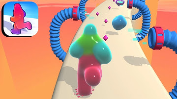 Blob Runner 3D ​​- All Levels Gameplay Android,ios (Levels 13-24)