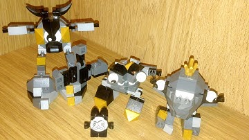 Lego Mixels Shuff, Seismo, Krader and Cragsters MAX, Toy Review 039 Jennifer Mulkerrin