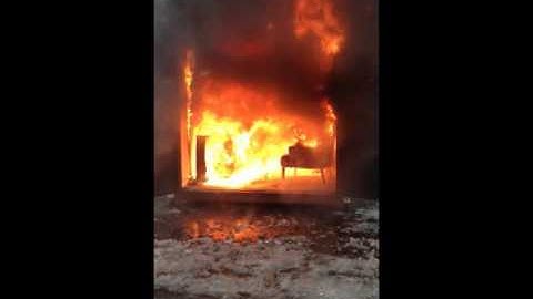 Third year arson practical