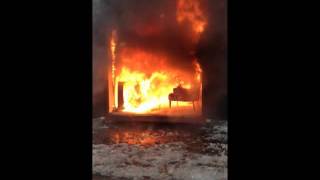 Third year arson practical