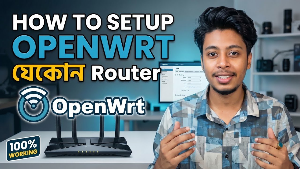 OpenWRT Setup Guide Step By Step! - YouTube