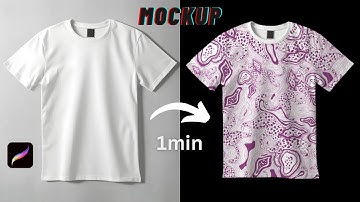 Turn Designs into MOCKUP with Procreate in minutes | Step-by-Step Guide | Easy!!