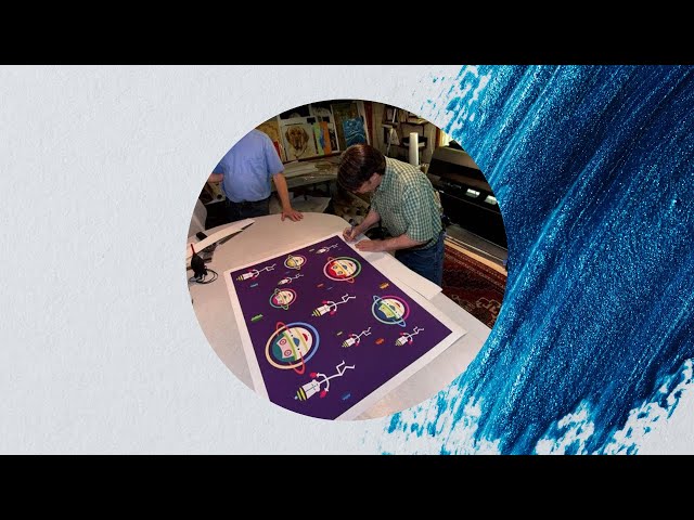 Art Demo: Optimal Giclée Prints - YouTube