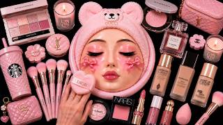🌸 Relaxing Makeup Therapy 💄 Soft Pink Beauty Transformation