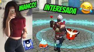 CAZANDO INTERESADAS EN FREE FIRE!! *Se burla de mi por ser noob* LE DOY UNA LECCIÓN🔥