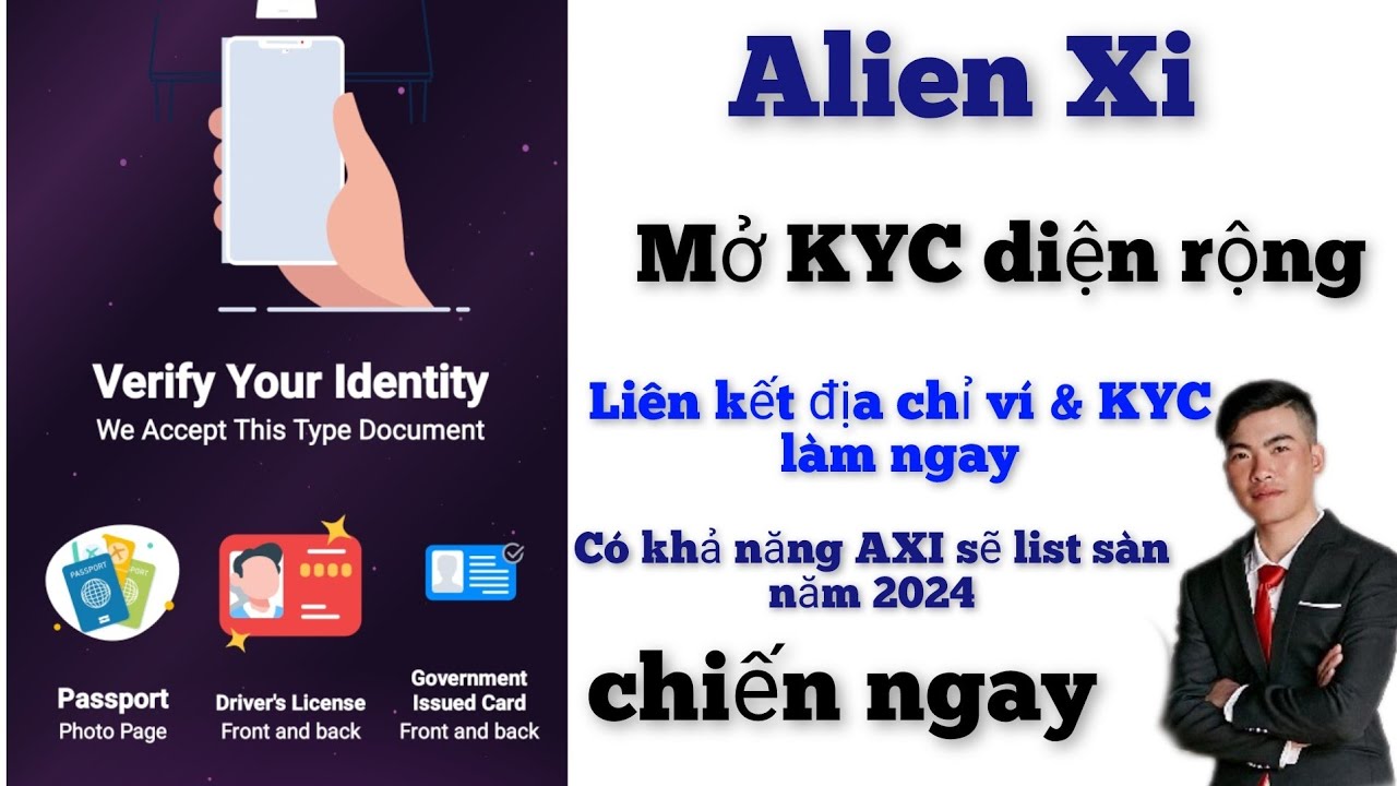 Hướng Dẫn Nhanh KYC Kèo Khai Thác Token AXI App Ví Alien Xi | Dự Án Có Khả Năng List Sàn Năm 2024