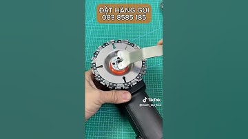 Đĩa cắt tròn bằng cưa xích chuyên dùng để cưa cắt gỗ lắp máy cắt cầm tay