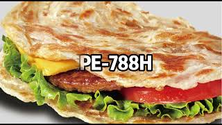 Cpe-788H High Capacity Paratha Pressing And Filming Machine