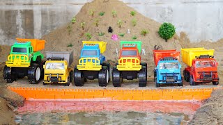 Build Bridge Blocks Toys for Children  Construction vehicles for vdo kids