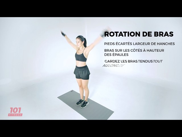 101 Fitness - 001 Rotation de bras (FR) 