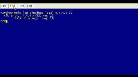 MPLS Basics PHP Part 4
