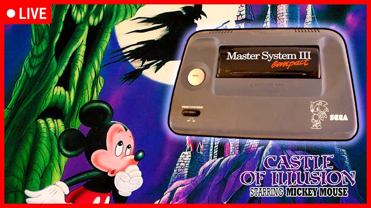CASTLE OF ILLUSION STARRING MICKEY MOUSE - MASTER SYSTEM 